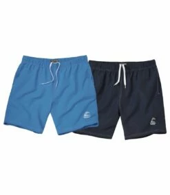 2er-Pack Shorts Aus Microfaser