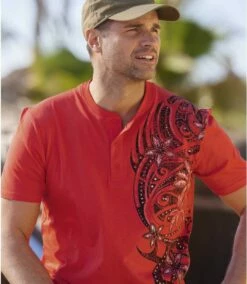 2er-Pack Henleyshirts Mit Tahiti-Motiv -ATLAS FOR MEN Verkäufe 85823d79232acd31205ade690c3e7724