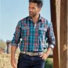 Kariertes Hemd Texas -ATLAS FOR MEN Verkäufe 931bb5d8d9f2ef9c33f2537b8d31dea7