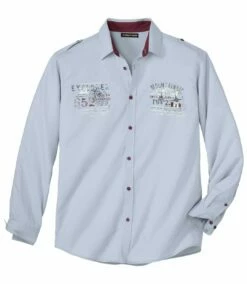 Piloten-Hemd Mountain Exploration -ATLAS FOR MEN Verkäufe 933ec9a5ad38085e05d7bb9d62072627