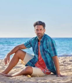 Kariertes Hemd Ocean -ATLAS FOR MEN Verkäufe 93eadb1ab3da7e5b78982b25c526943e