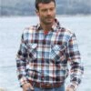 Kariertes Flanell-Hemd Indian Summer -ATLAS FOR MEN Verkäufe 95bede8543efc8db7378b99baeac286e