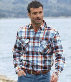 Kariertes Flanell-Hemd Indian Summer