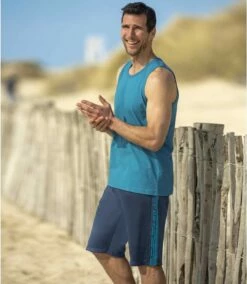 Bermuda Running Aus Jersey -ATLAS FOR MEN Verkäufe 963efb1270e808299076de3290e62729