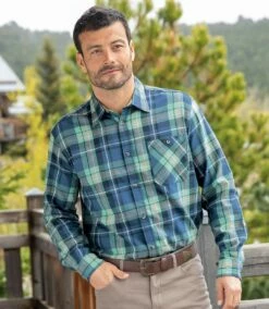 Kariertes Flanellhemd