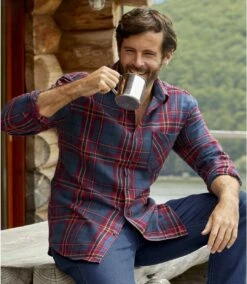 Kariertes Flanell-Hemd Mountain