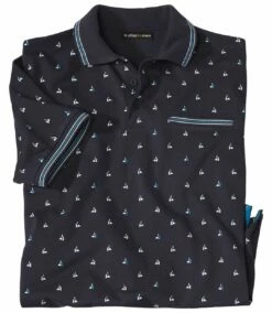Poloshirt Mit Segel-Motiv -ATLAS FOR MEN Verkäufe 9f293b3907a1995752033dcc6180ca81