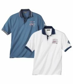 2er-Pack Polo-Shirts Skipper