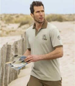2er-Pack Poloshirts Sand Trails In Piqué-Qualität -ATLAS FOR MEN Verkäufe a861d988a476885bc5ba821e61e318cb
