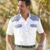 Weißes Popelin-Hemd Palm Coast -ATLAS FOR MEN Verkäufe a9c0d5ba093d6c5e004b73ca86b9afde