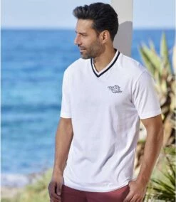 3er-Pack T-Shirts Mit V-Ausschnitt 8 3er-Pack T-Shirts Mit V-Ausschnitt -ATLAS FOR MEN Verkäufe ad691f4c609765921b0ea79686c8f63e