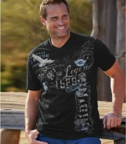 2er-Pack T-Shirts Abenteurer -ATLAS FOR MEN Verkäufe add53278bcd8c13a7af81e8fc71a9a6b