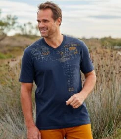 2er-Pack T-Shirts Road Legend Mit V-Ausschnitt -ATLAS FOR MEN Verkäufe aeab892039f70f41fc8c57fee5306603