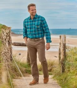 Kariertes Flanell-Hemd -ATLAS FOR MEN Verkäufe afa42ff67dbe39a4a451a9bd170f47c0