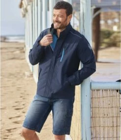 Denim-Bermuda Cargo -ATLAS FOR MEN Verkäufe b49aa103f8370ec3fd00d4bdb1e4011c