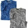 2er-Pack T-Shirts Camouflage -ATLAS FOR MEN Verkäufe b4d0ef5a14fe8978c1081c1eb0ca5e94