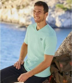 3er-Pack T-Shirts Spring Mit V-Ausschnitt -ATLAS FOR MEN Verkäufe b757ac88bac0ddef16e4d88b8726f3a5