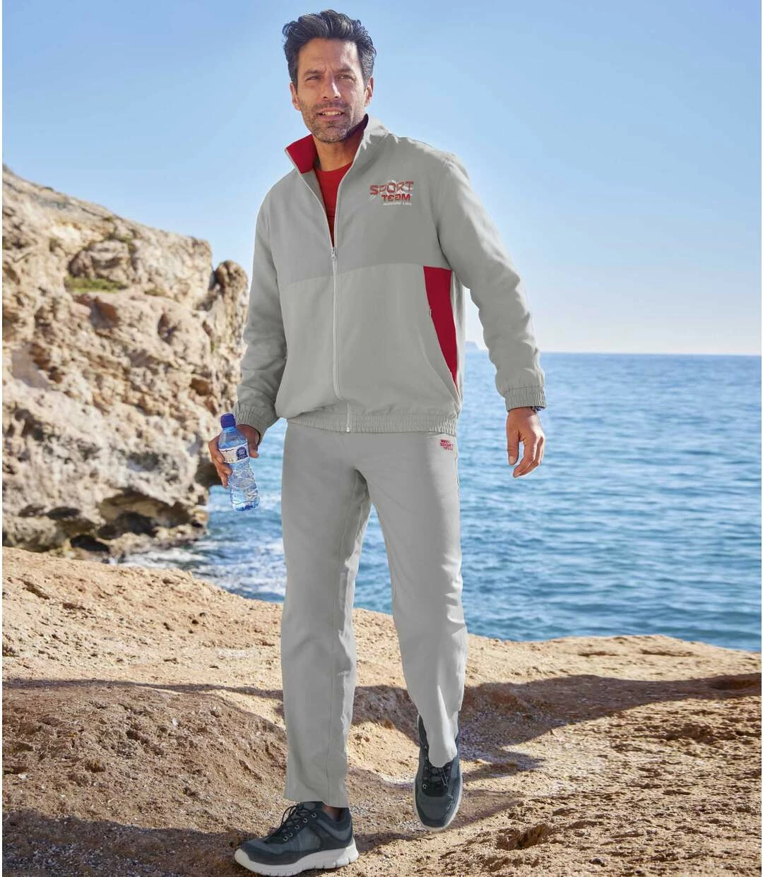 Jogging-Anzug Sport Team Aus Microfaser 4 Jogging-Anzug Sport Team Aus Microfaser – Bild 2