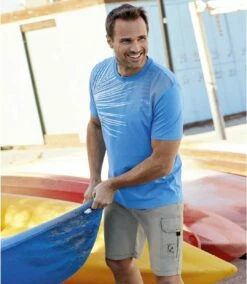 3er-Pack T-Shirts Palme 7 3er-Pack T-Shirts Palme -ATLAS FOR MEN Verkäufe bf89bf10b00469689cbf4e510c0bfec5