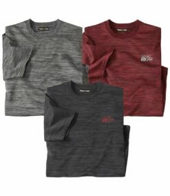 3er-Pack T-Shirts Sport