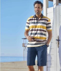 Bermuda Relax Aus Stretch-Denim -ATLAS FOR MEN Verkäufe c9373f8ee20096a1299be6dd75676544