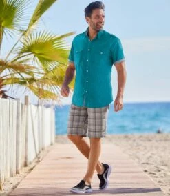 Karierte Bermuda -ATLAS FOR MEN Verkäufe caff42d4790e0064009a4de7a8e4990d