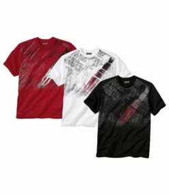 3er-Pack T-Shirts Beach Sport