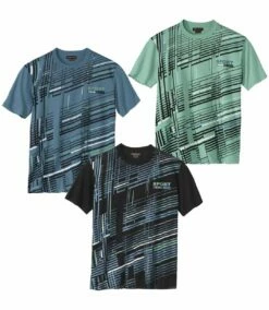 3er-Pack T-Shirts Sport Graphic