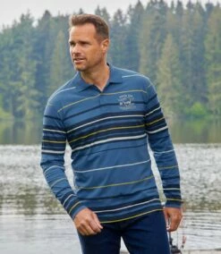 Gestreiftes Poloshirt Sport Exploring -ATLAS FOR MEN Verkäufe cf875d703892f78662efef99a6b82133