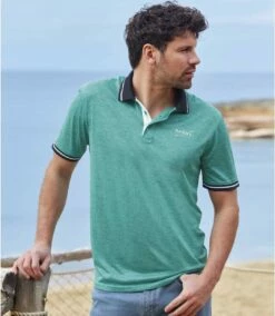 3er-Pack Poloshirts Aus Geflammtem Jersey -ATLAS FOR MEN Verkäufe cfcb81bd5c103c46e5468c42d9c07781