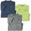 3er-Pack T-Shirts Sport In Melierter Optik 2 3er-Pack T-Shirts Sport In Melierter Optik -ATLAS FOR MEN Verkäufe d323f722390f9ab6057d6af16427a561