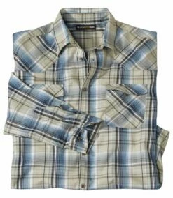 Kariertes Hemd Ranch -ATLAS FOR MEN Verkäufe d3fc6ce6ca1d13a840dd7d640da92781