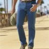 Blaue Regular-Jeans Mit Stretch-Effekt -ATLAS FOR MEN Verkäufe d5653be4e902bb17d88a8de0eaa5225e