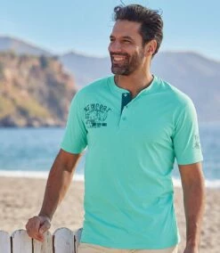 2er-Pack Henley-Shirts Mit Aufdruck -ATLAS FOR MEN Verkäufe d5a10e6c361aab5d2e7a526367c5e687