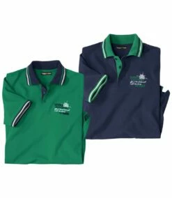 2er-Pack Poloshirts Sport Exploring