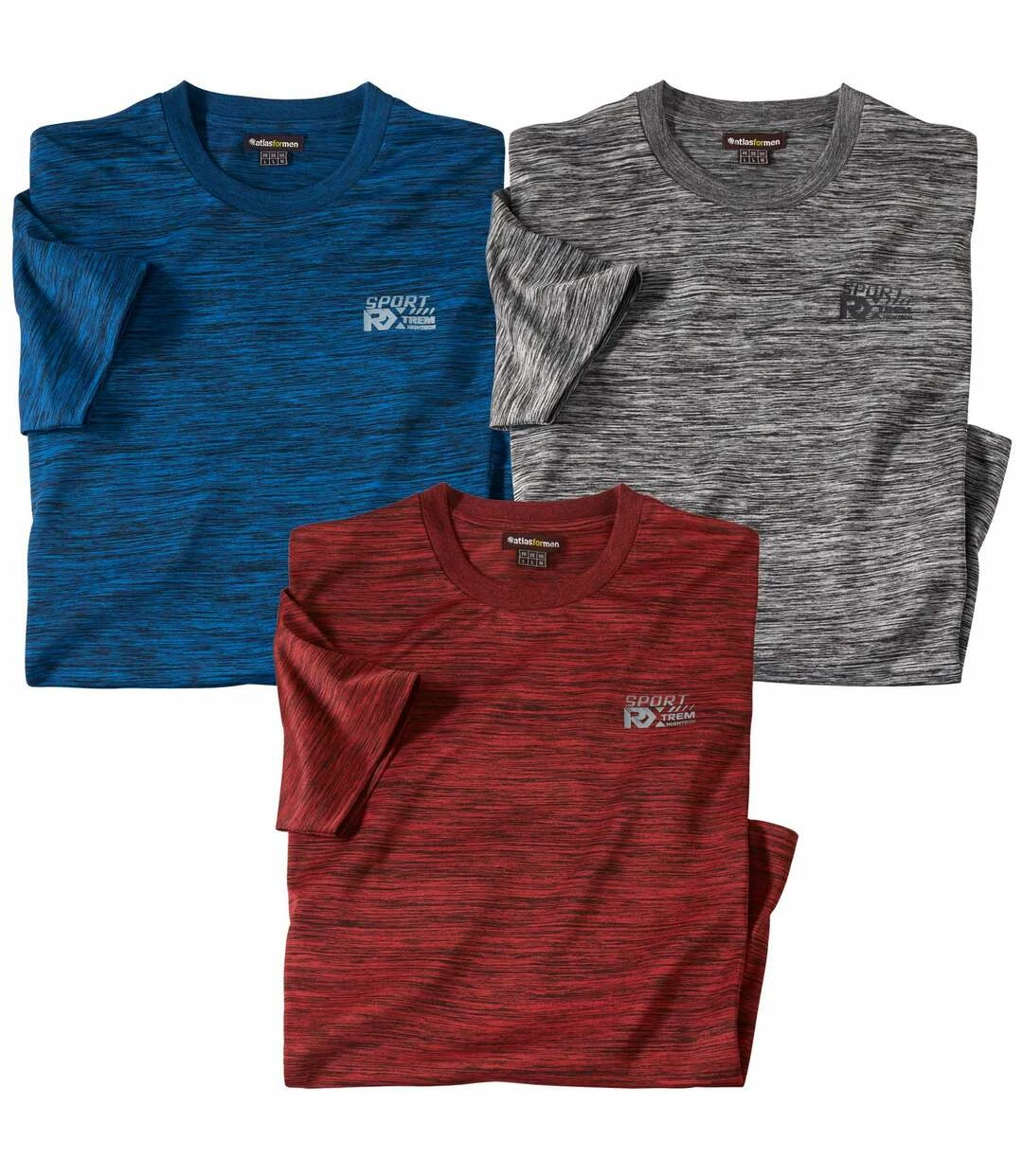 3er-Pack T-Shirts Sport Lines 3 3er-Pack T-Shirts Sport Lines