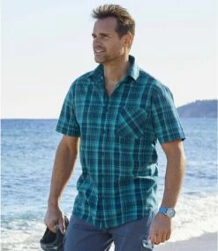 Hemd Ocean Mit Stretch-Effekt -ATLAS FOR MEN Verkäufe db60ae4e4979b4d8e4676bc9731fe6d4