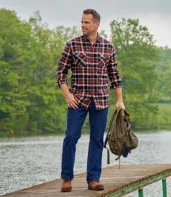 Authentisches Kariertes Flanellhemd -ATLAS FOR MEN Verkäufe e04e5f6ca33d71ba25f0e92167d7fd13