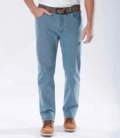 Hellblaue Stretch-Jeans Mit Regular-Schnitt -ATLAS FOR MEN Verkäufe e4af87a964c5dbdde1a93ed1846d7741
