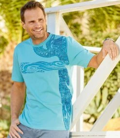 2er-Pack T-Shirts Mit Graphischen Motiven -ATLAS FOR MEN Verkäufe eb7aaf358ad4a5332b3da5f16c38331a