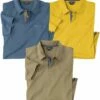3er-Pack Poloshirts Casual Aus Jersey -ATLAS FOR MEN Verkäufe ef766206f8fb56b220613622fdd18b99