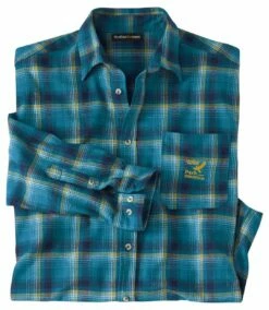 Kariertes Flanell-Hemd -ATLAS FOR MEN Verkäufe f0444bb93fbbb11fce513f75cf49724a