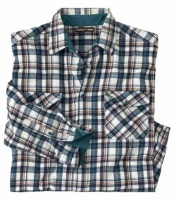 Kariertes Flanellhemd Rocky Mountain -ATLAS FOR MEN Verkäufe f0be56784729e292e5b673757d9b09ee