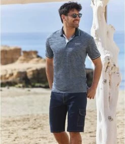 2er-Pack Cargo-Bemudas Aus Stretch-Denim -ATLAS FOR MEN Verkäufe f578439634fad120ee1969708a3fefe8